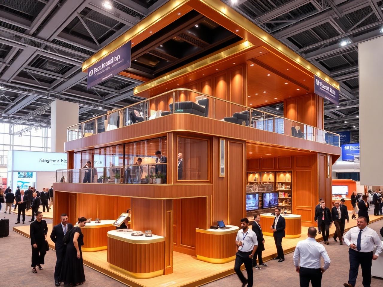 Double-Deck Hospitality Pavilion for Confidential Hospitality Group